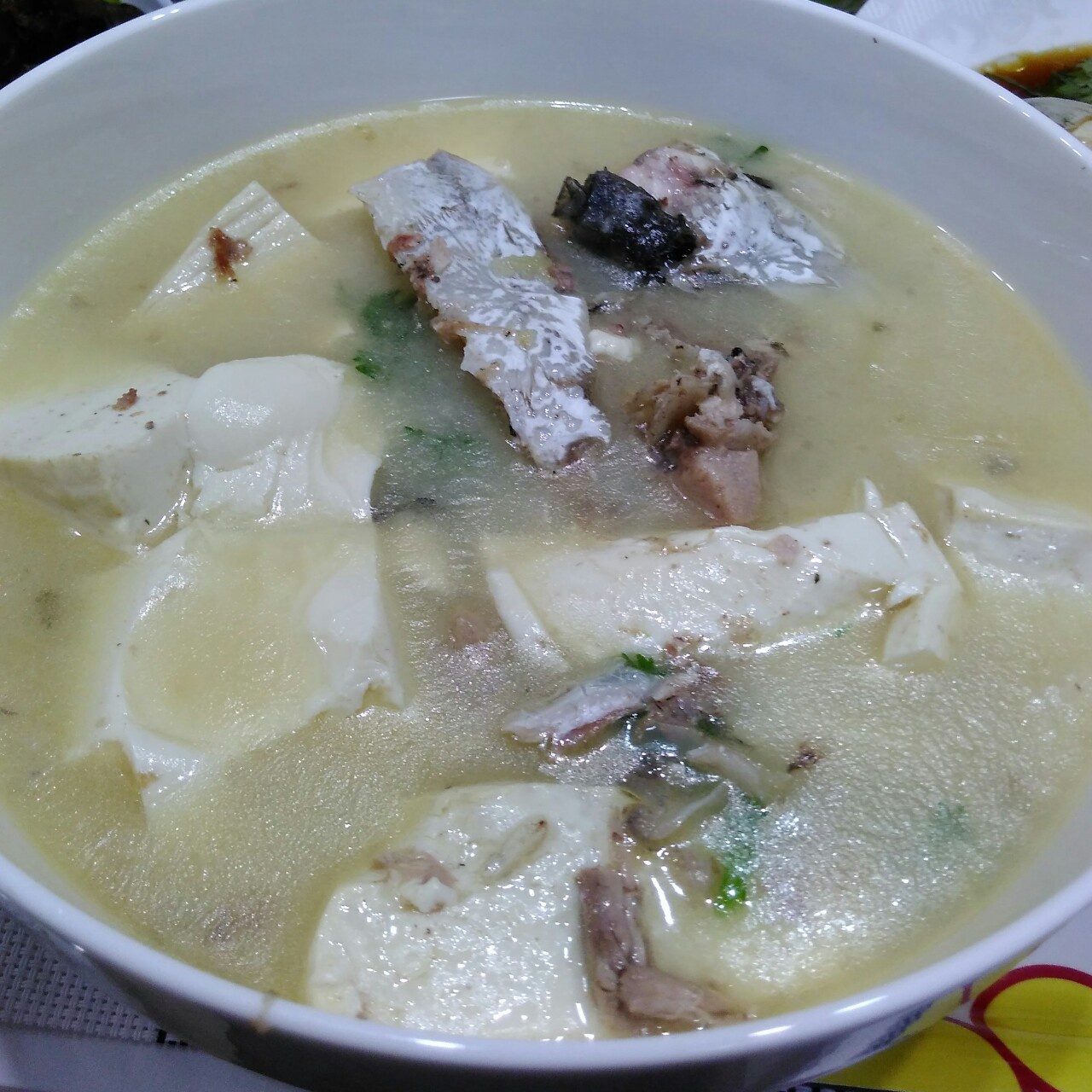 豆腐鱼头汤