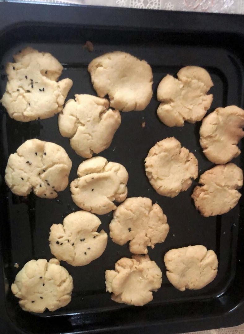 PK掉猪油桃酥超好吃的植物油桃酥