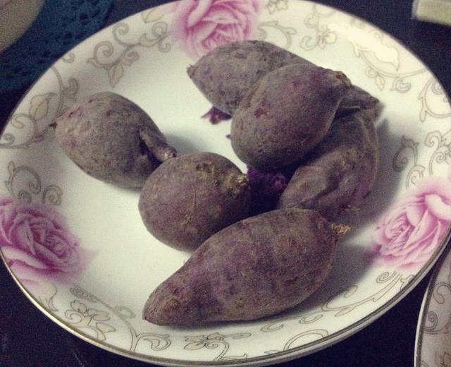 烤箱烤紫薯