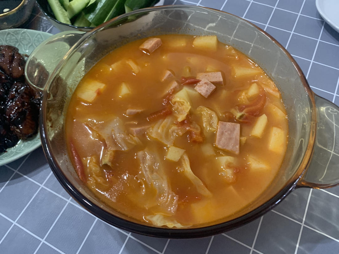 家庭版牛肉罗宋汤                    春秋季-娃的长高汤