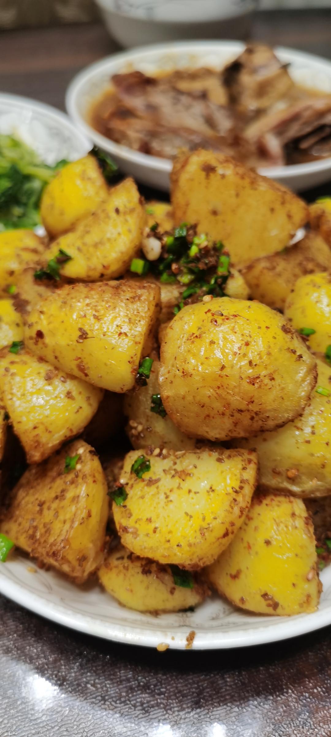 空气炸锅-孜然小土豆