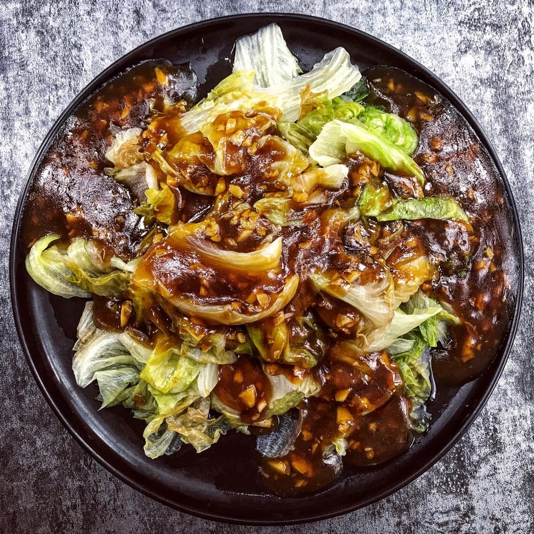 家常菜 蚝油生菜