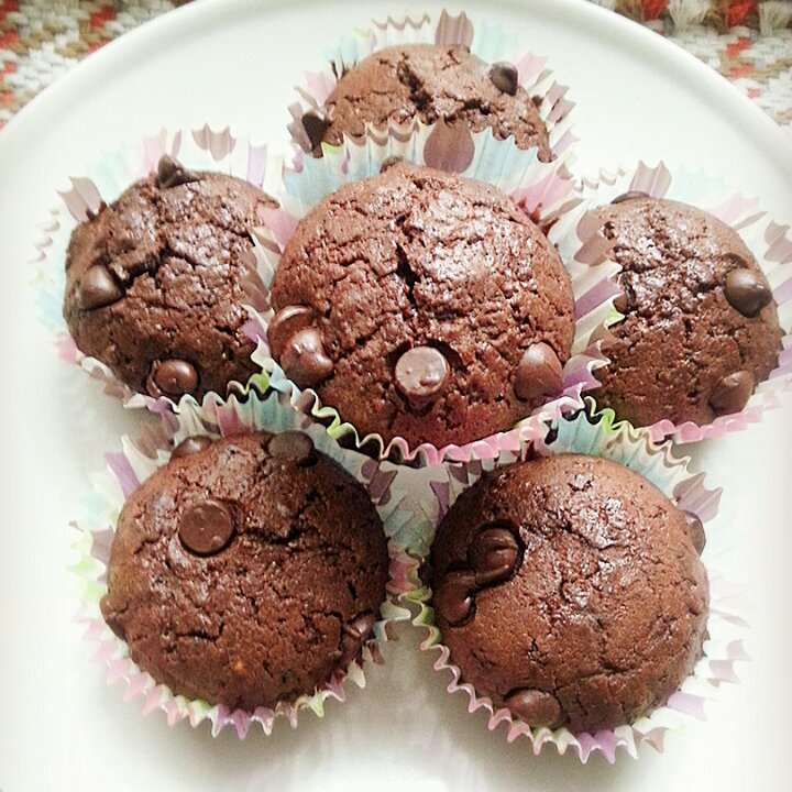 浓情巧克力摩卡马芬<Chocolate Espresso Muffins>
