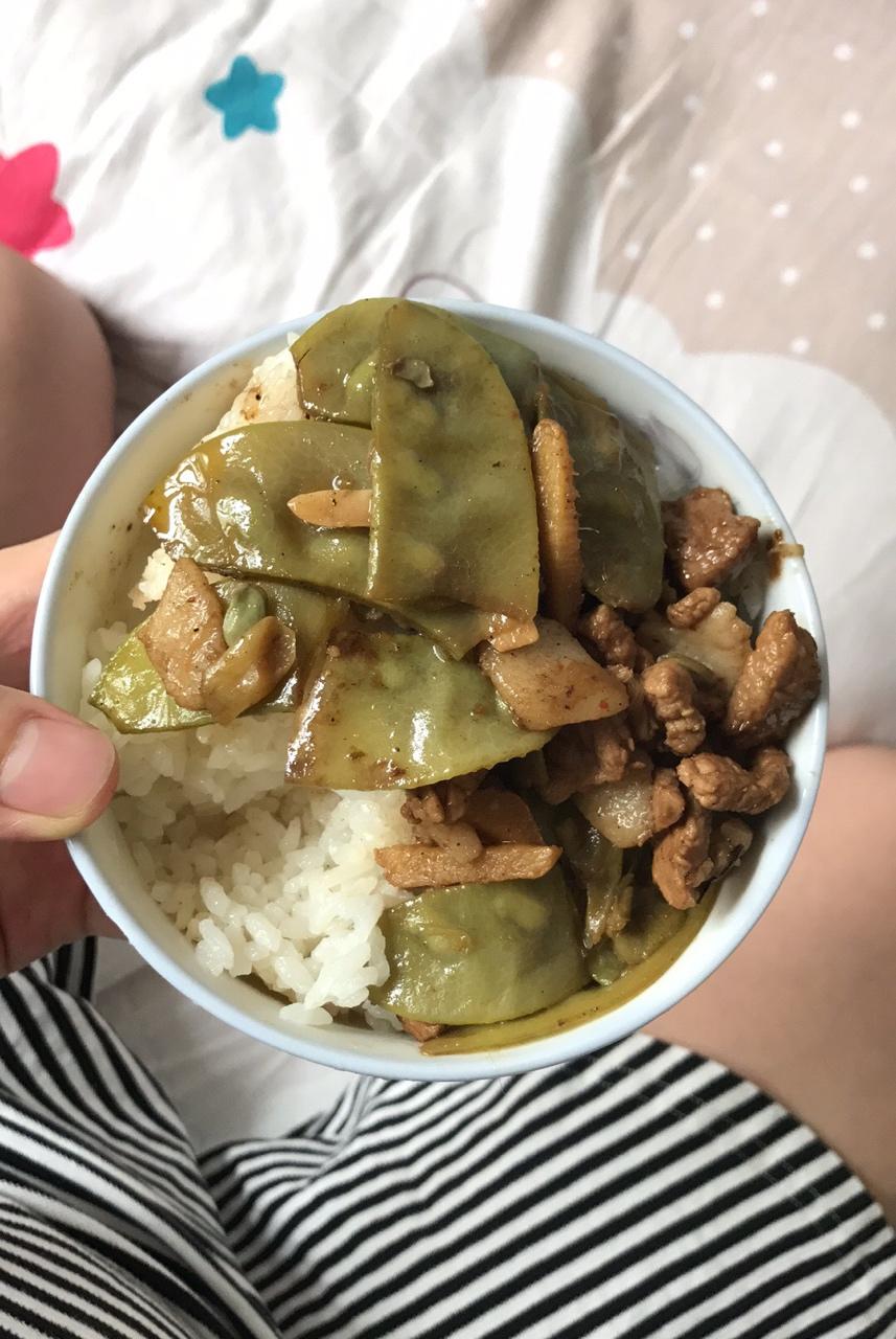 梅豆炒肉