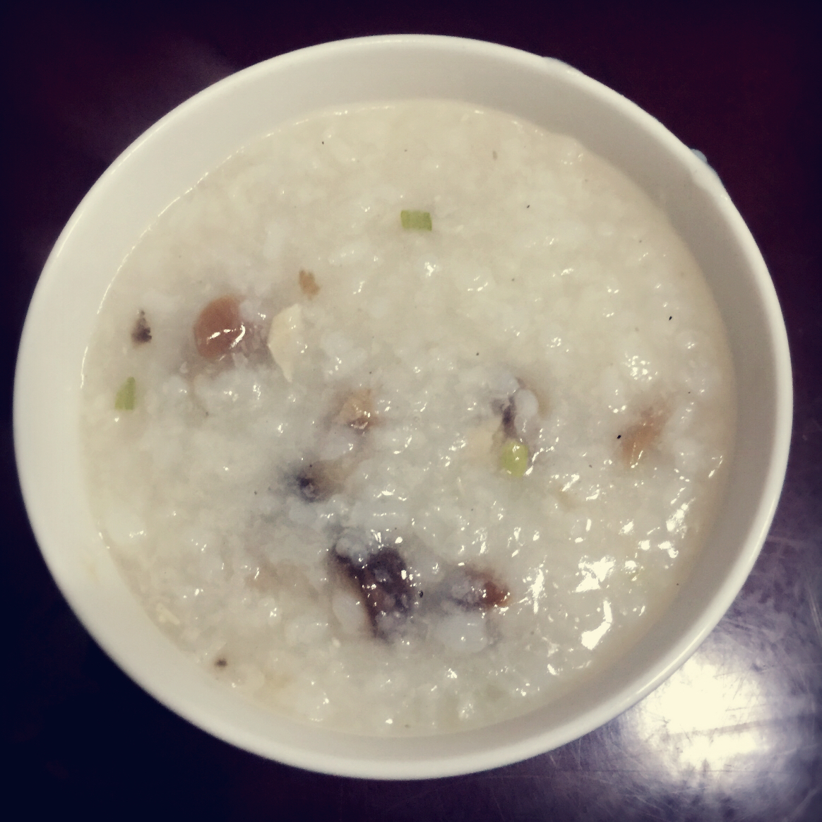 香菇鸡丝粥
