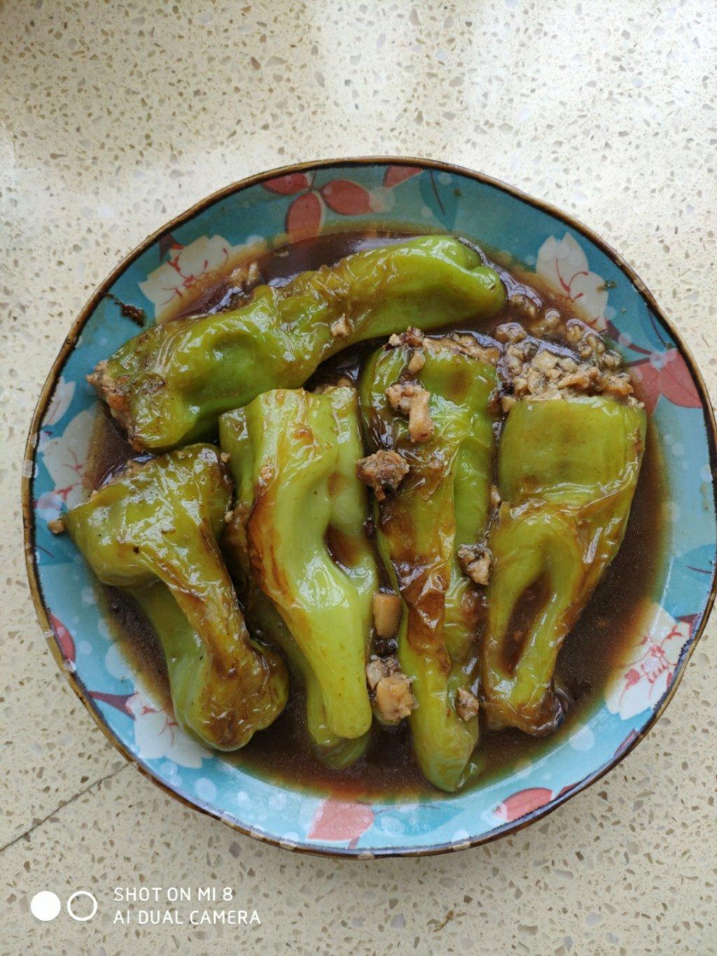 销魂青椒酿肉【超级下饭】