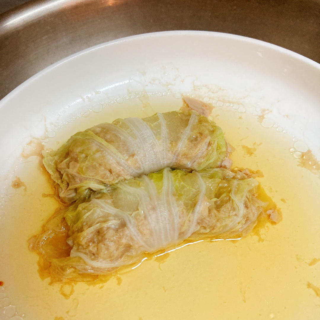 肉酿白菜卷