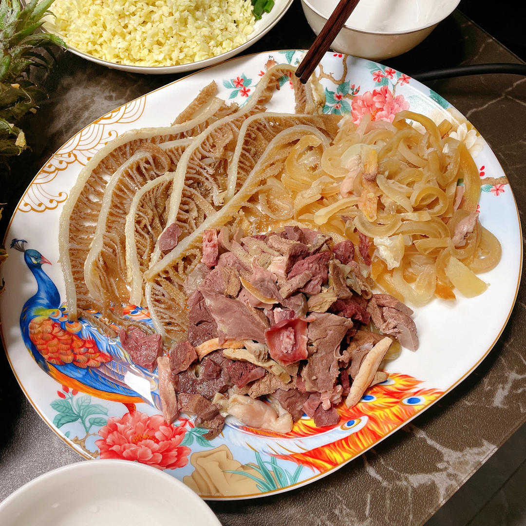 各类火锅摆盘
