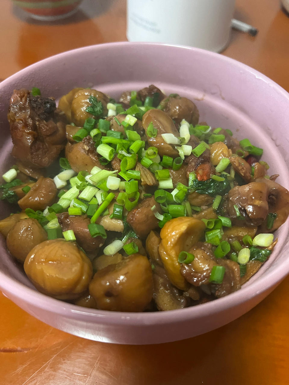 板栗炖鸡