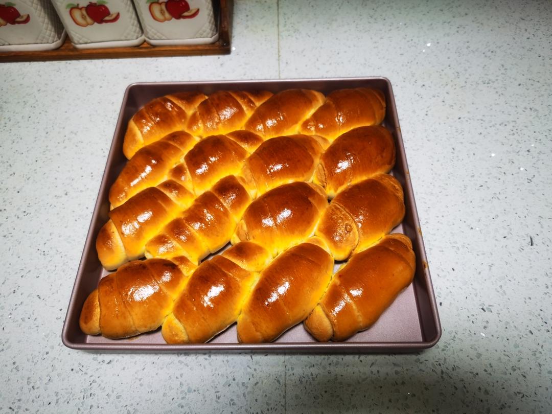 有小时候味道的面包-果酱排包