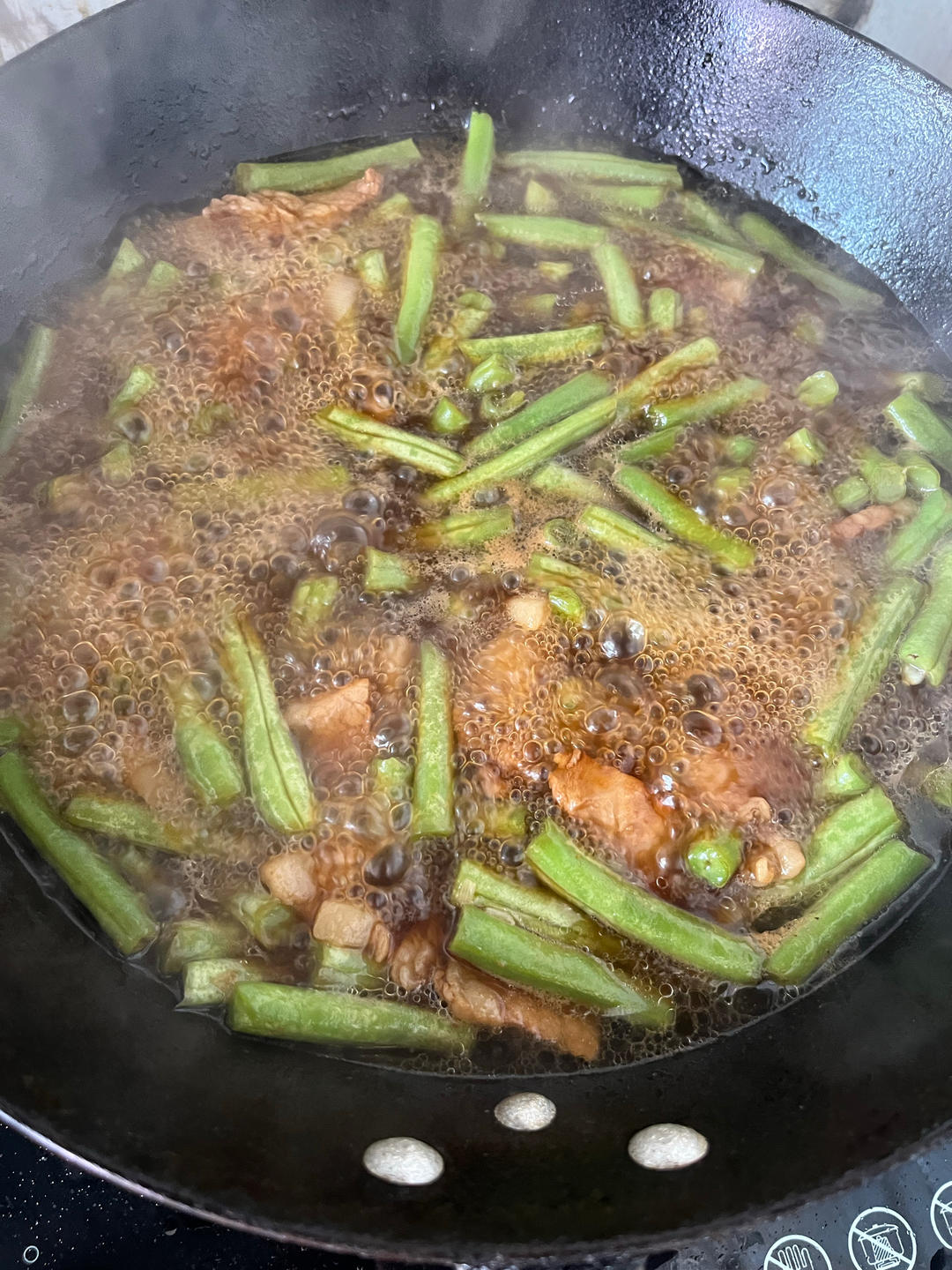 豆角焖面