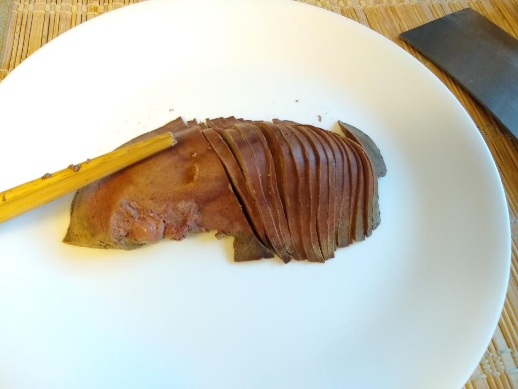 白灼猪肝+猪肝枸杞叶汤