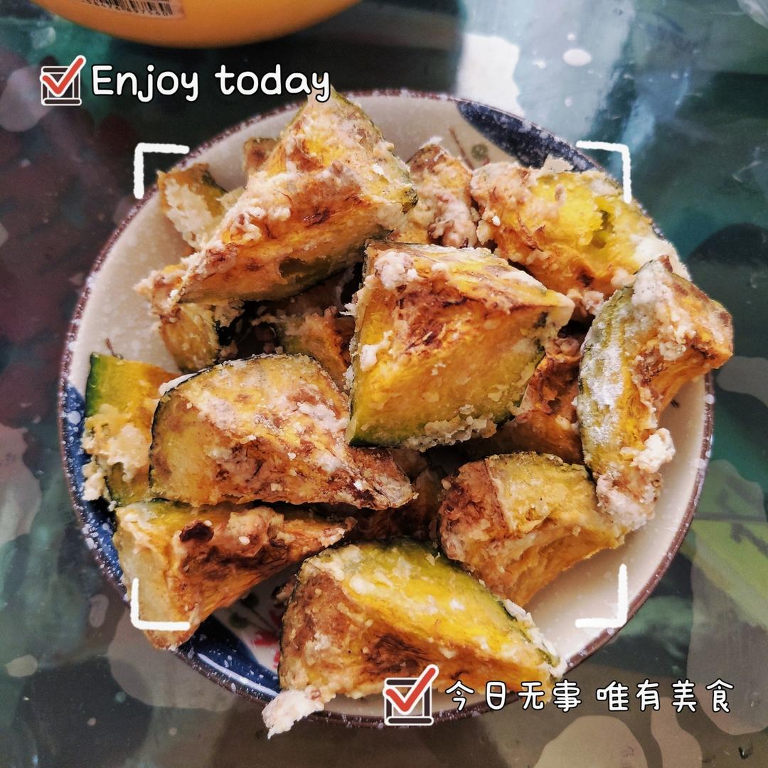 感谢网友配方❗这个法式蒜香烤南瓜太好吃了❗