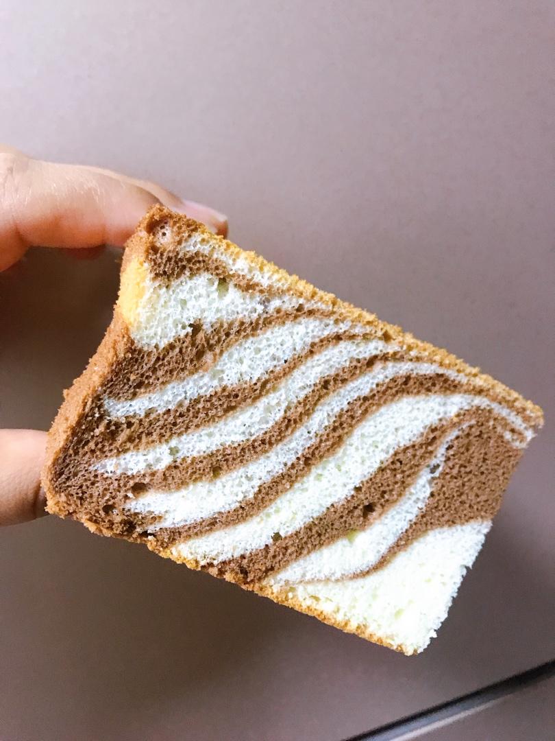 斑马纹戚风蛋糕