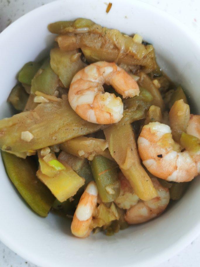 鲜美下饭菜|鲜虾茄子煲