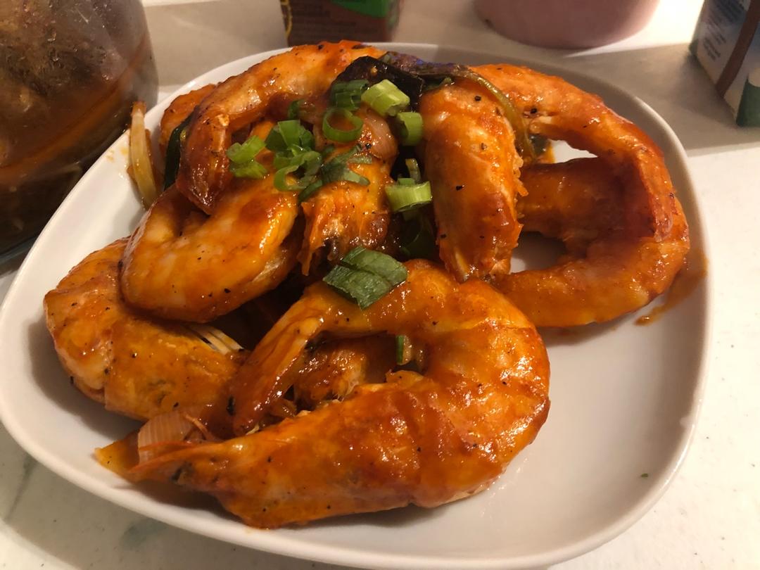 油焖大虾