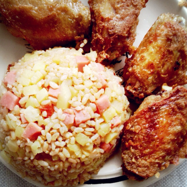 煎土豆焖饭