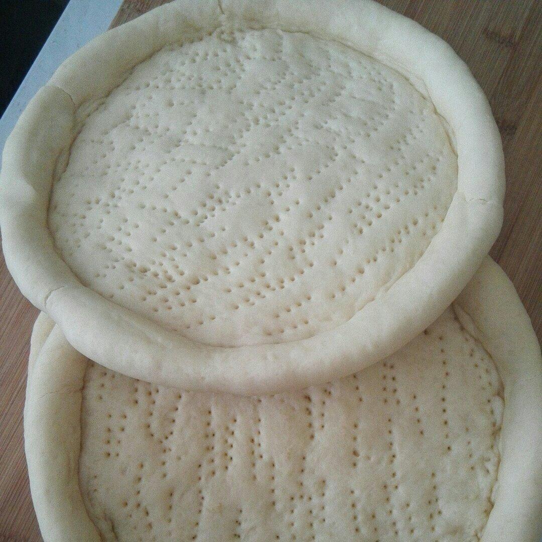 八寸披萨饼皮（四个）制作