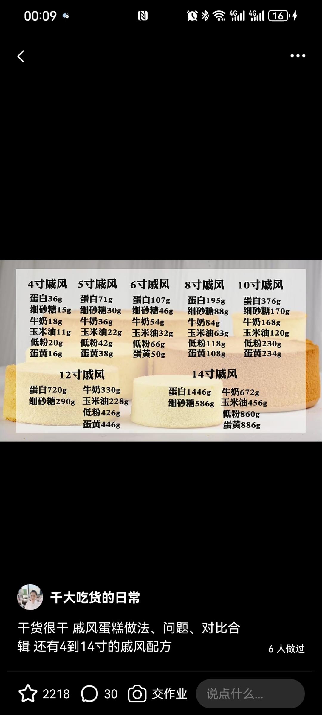 蛋糕胚的做法
