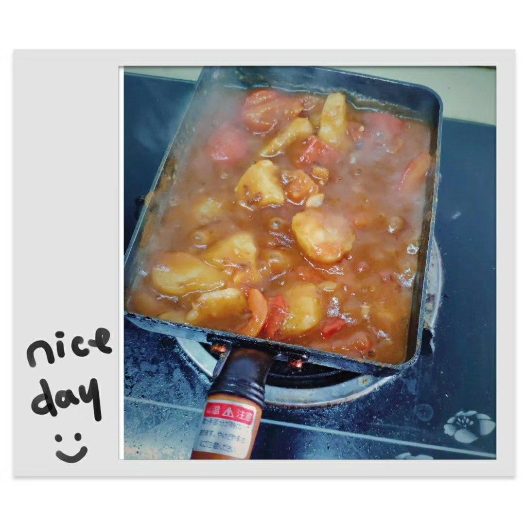 【nya酱的食谱】酸辣无水咖喱