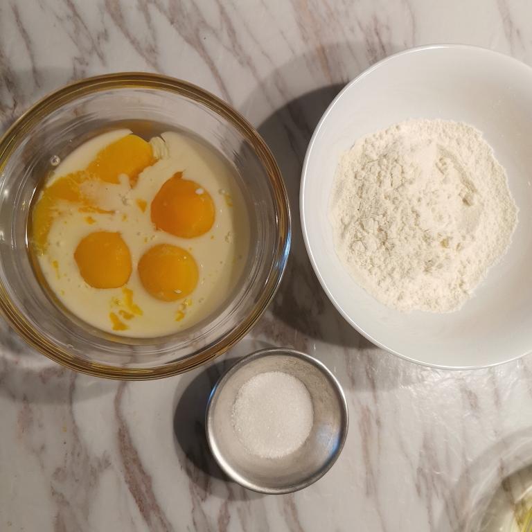 纯奶手撕吐司的做法 步骤1