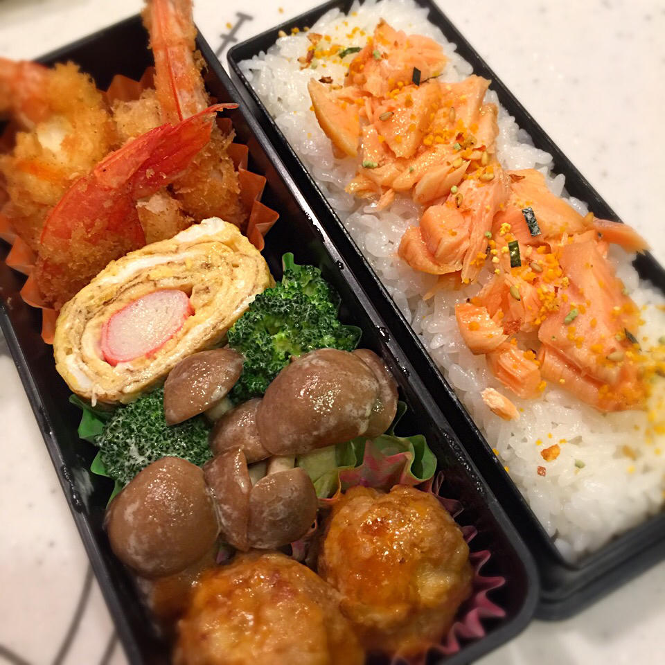 唯云唯美在东京做的爱心便当