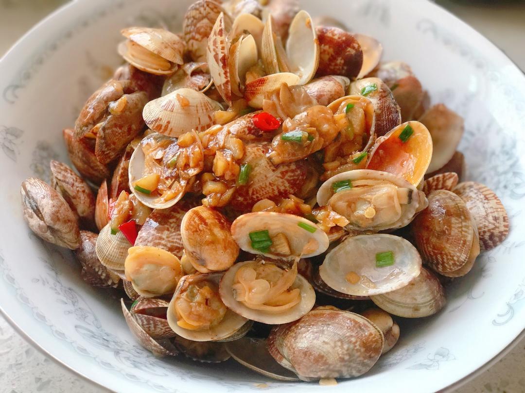 辣炒花甲