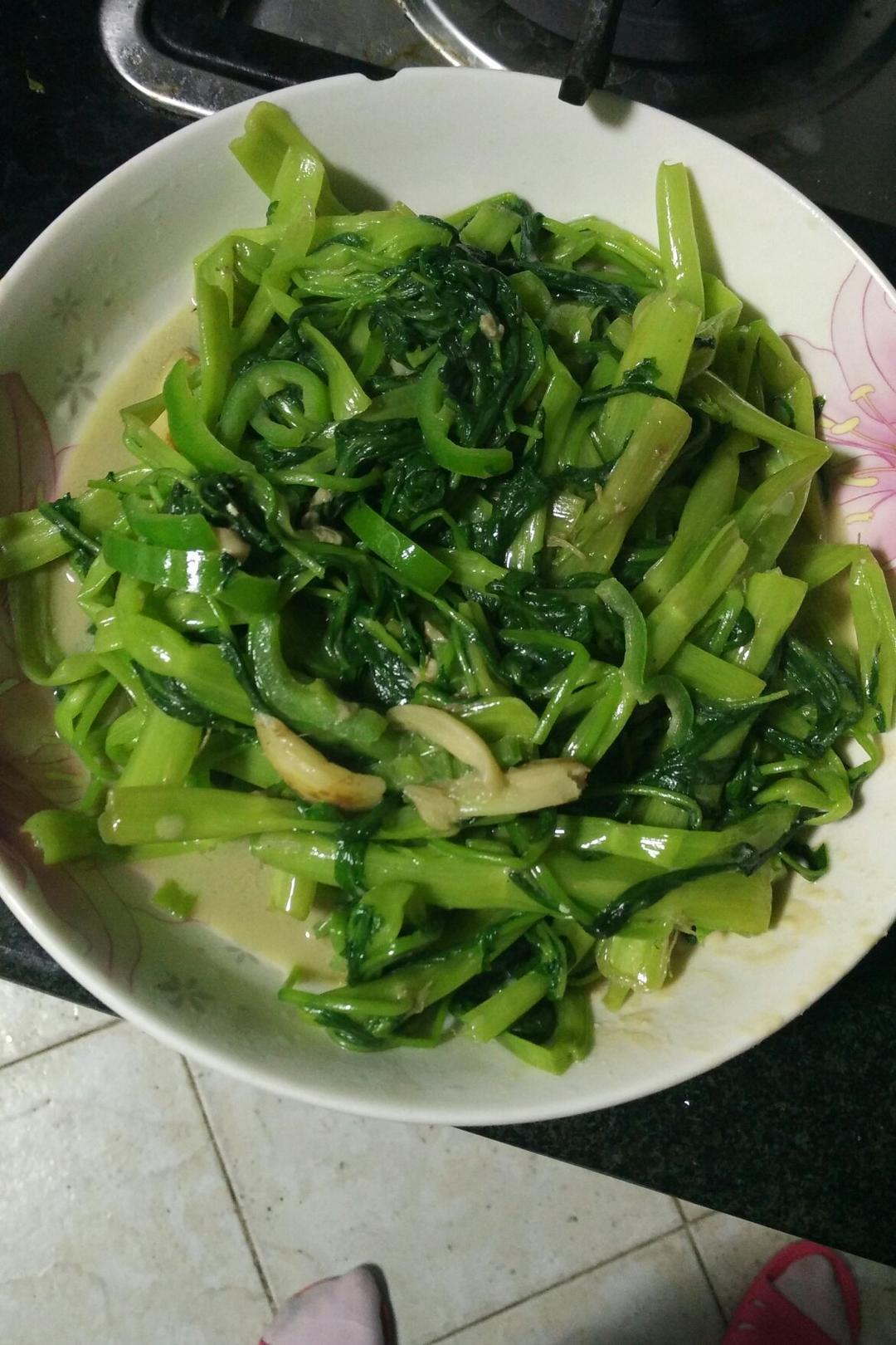 椒丝腐乳通菜