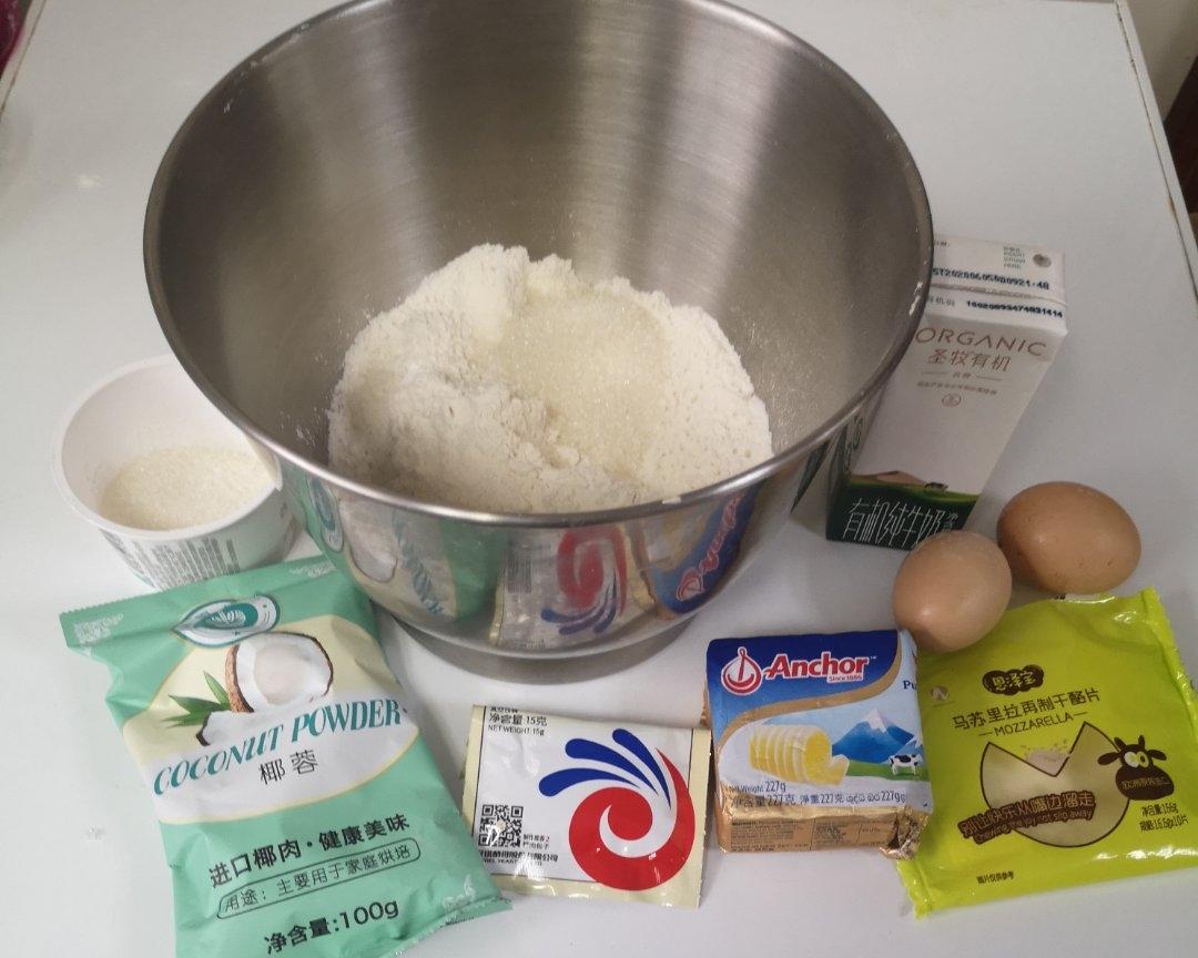 纯奶手撕吐司的做法 步骤1