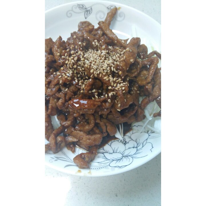 京酱肉丝