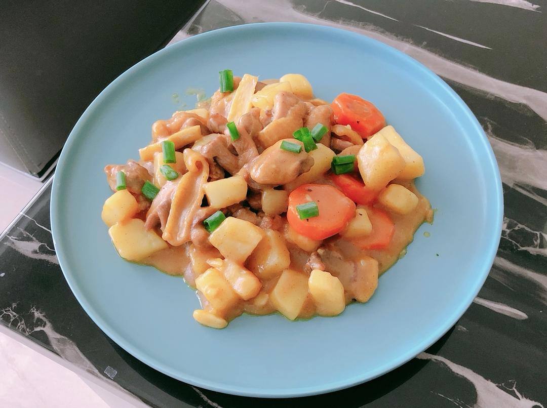咖喱鸡肉（土豆多多）