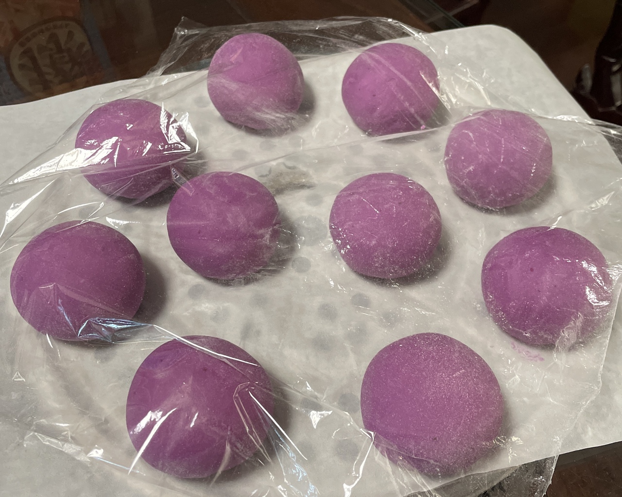 一次发酵紫薯饼皮和南瓜饼皮——中式茶点和甜品（二十九）的做法 步骤3