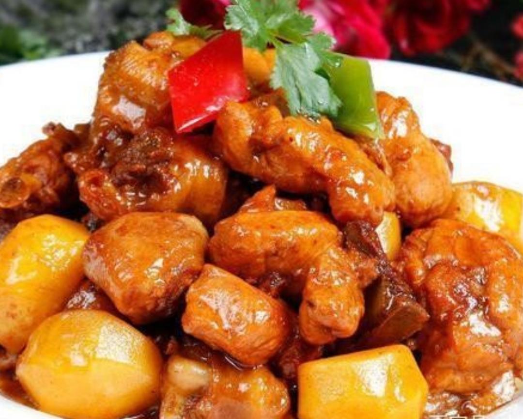 板栗鸡块的做法