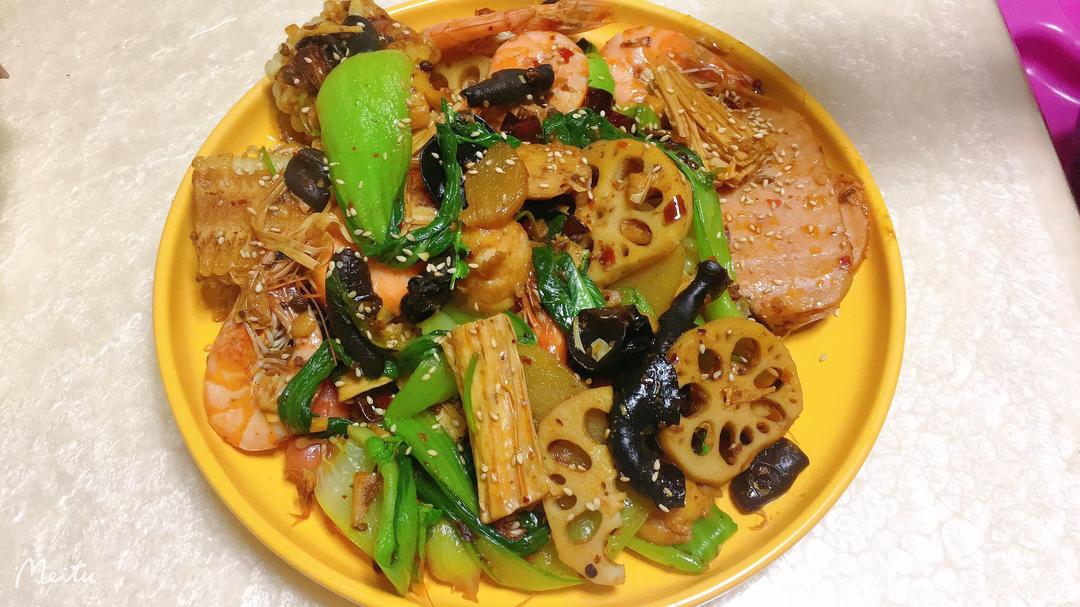 家庭聚会被赞爆的～麻辣香锅 今天这道菜太给撑场面了