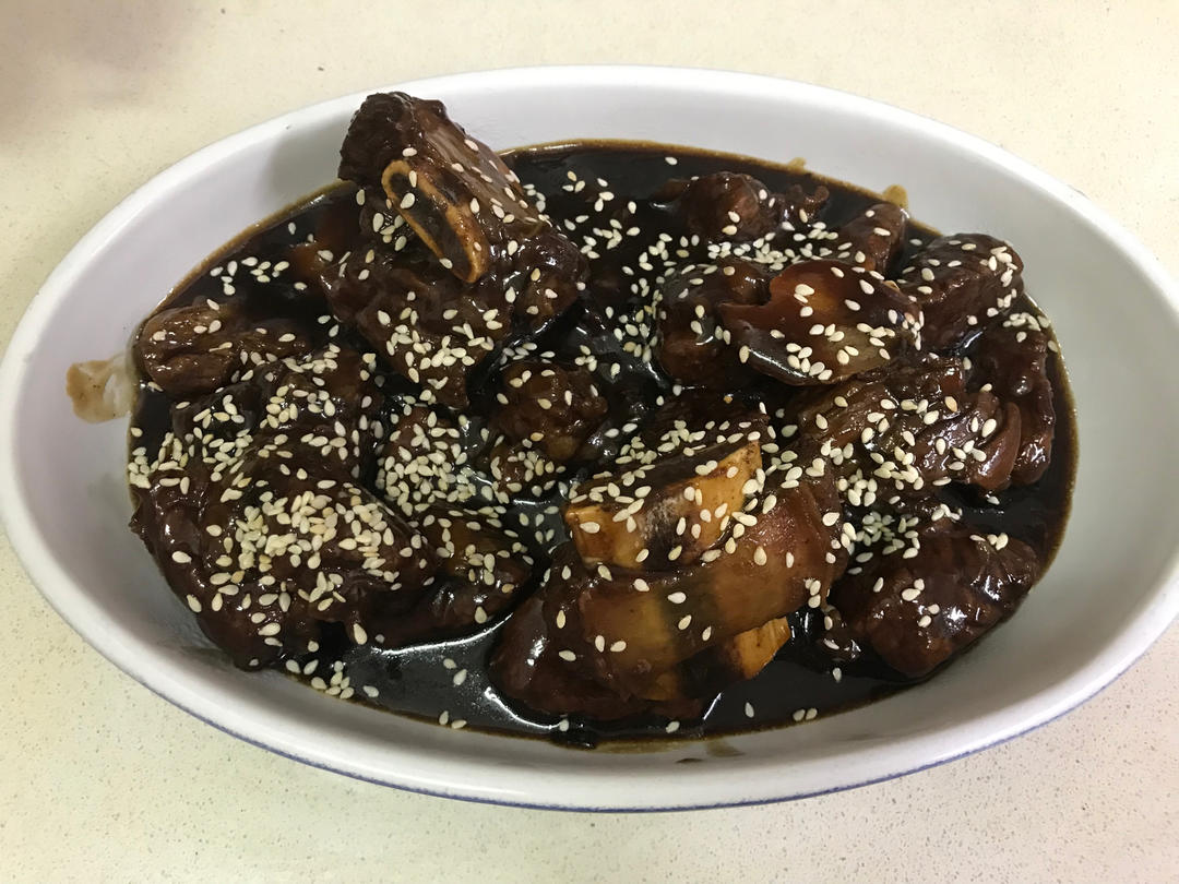 糖醋排骨/糖醋小排（不放油）（12345口诀做出正宗上海本帮）