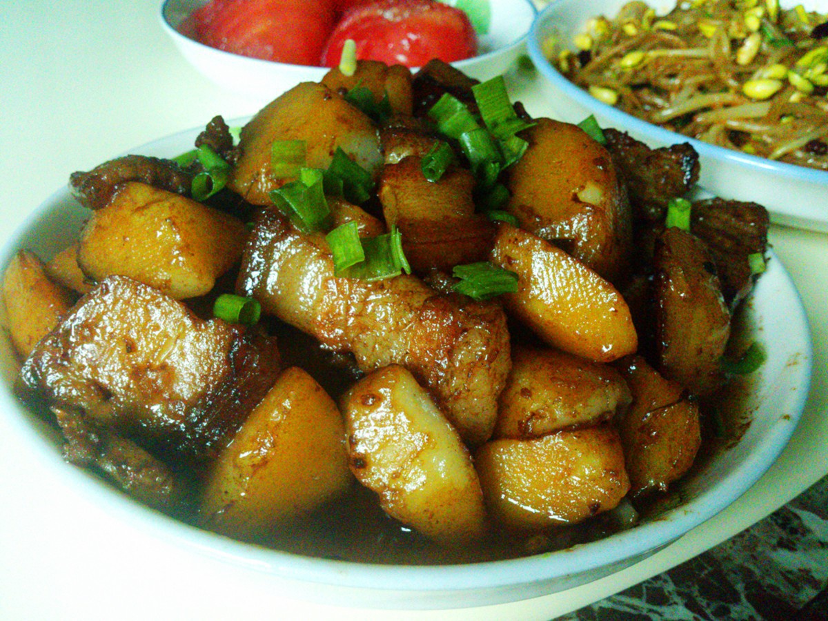 土豆烧肉