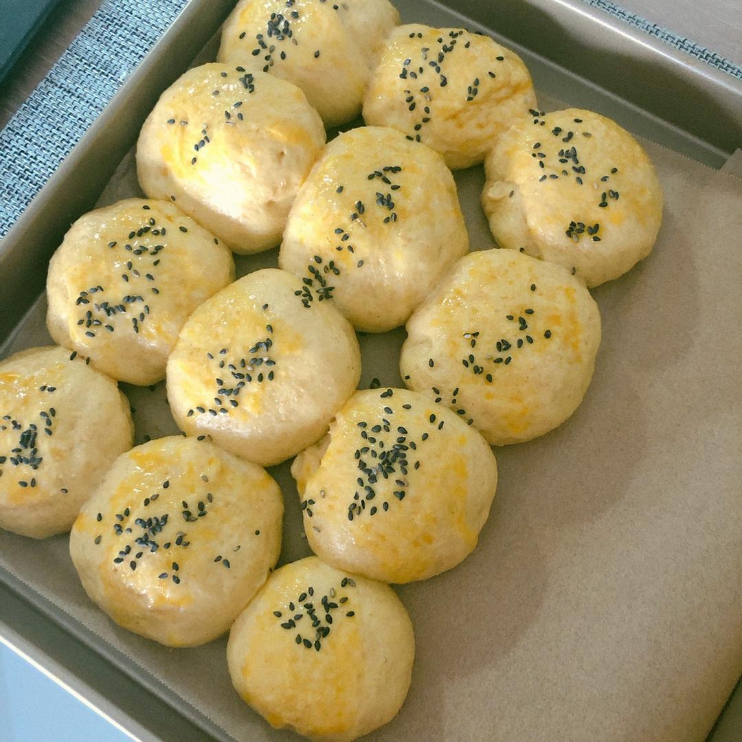 蜂蜜全麦早餐包丨健康·烘焙