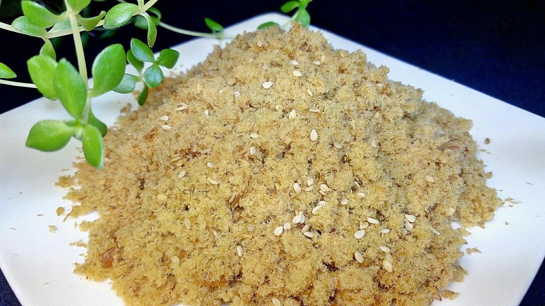 自制超简便香酥肉松（面包机版）的做法