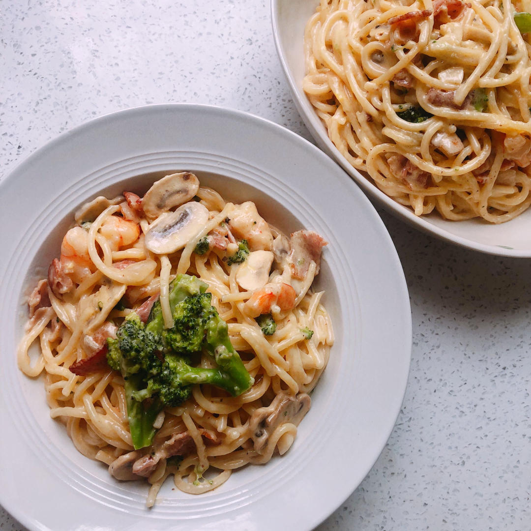 奶油培根意大利面 - Creamy Beacon Linguine