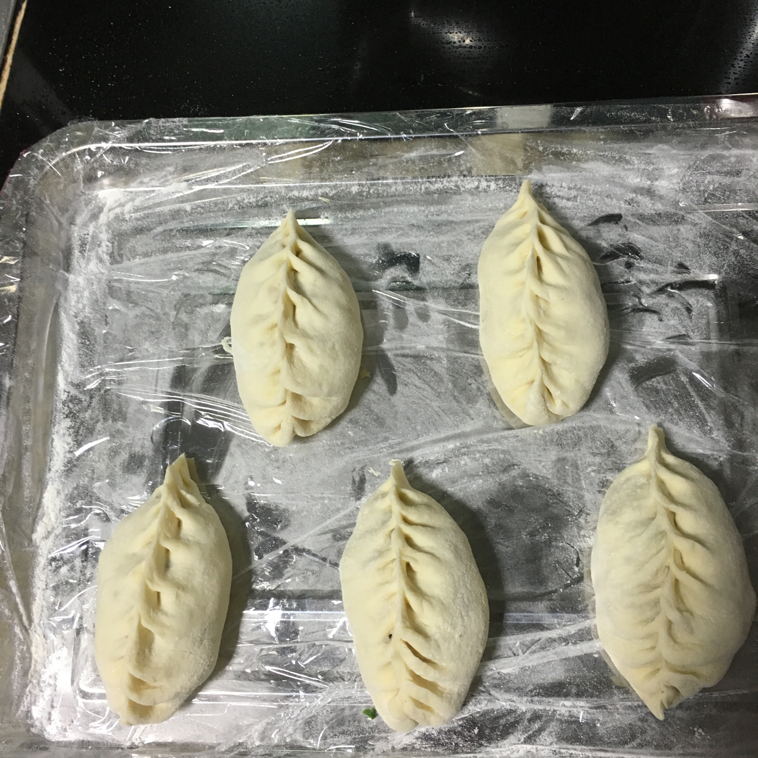 萝卜粉条麦穗包子Turnip & GlassNoodle Steamed Dumplings