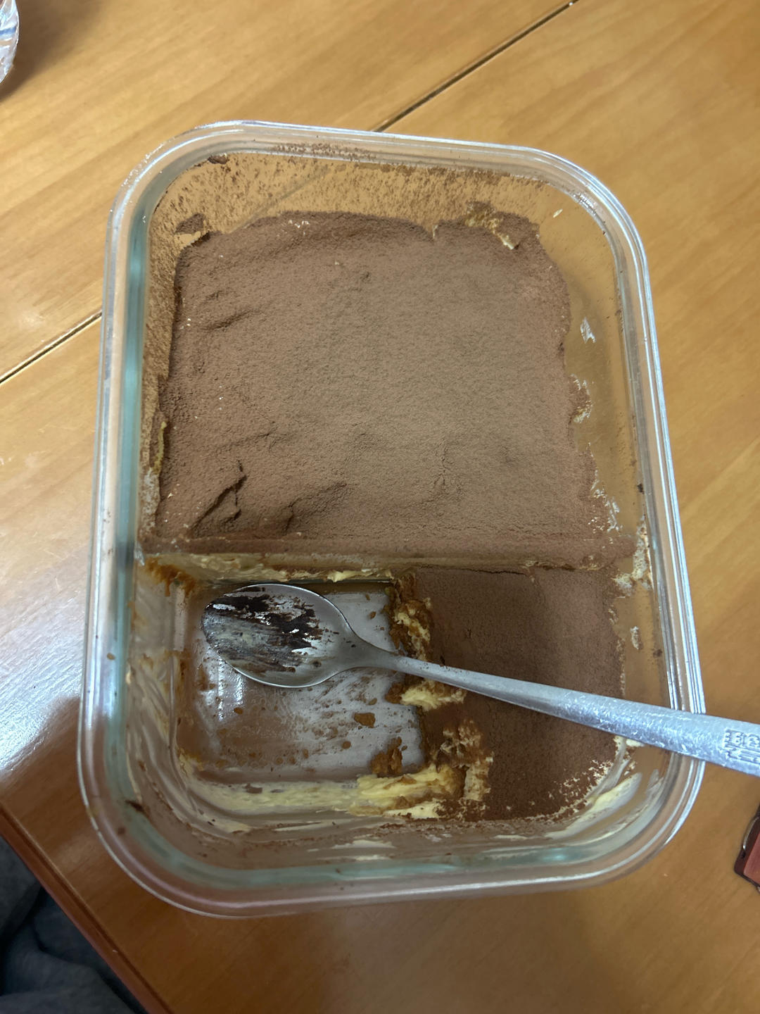 在欧洲学会的经典版提拉米苏