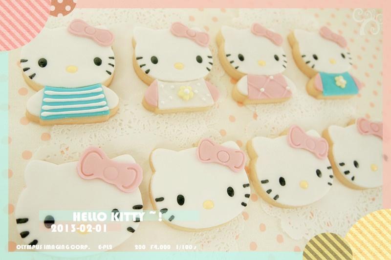 “Happiness三茶” Hello Kitty 40周年哦~纪念饼干的做法