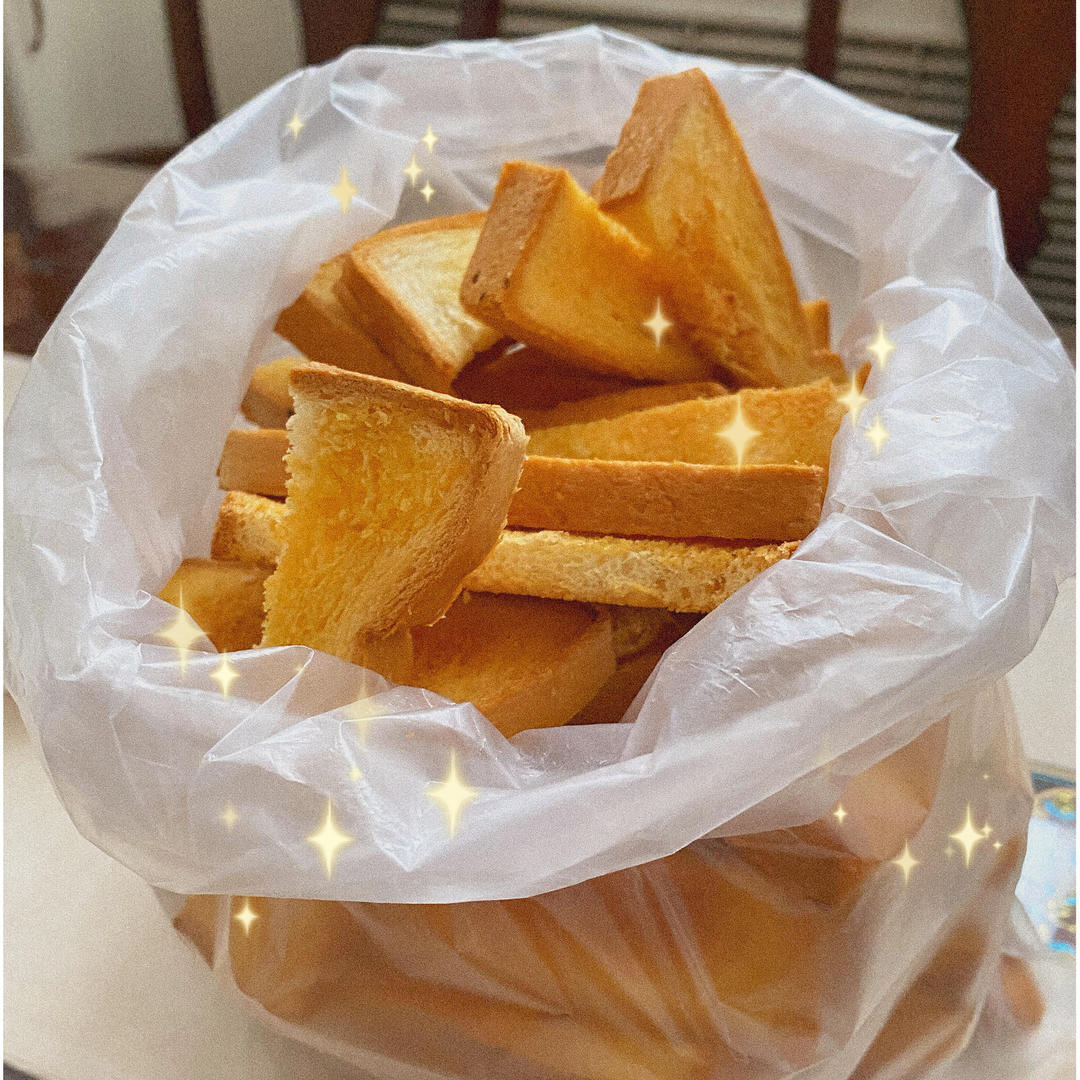 蜂蜜面包条，老少皆宜，看剧小零食