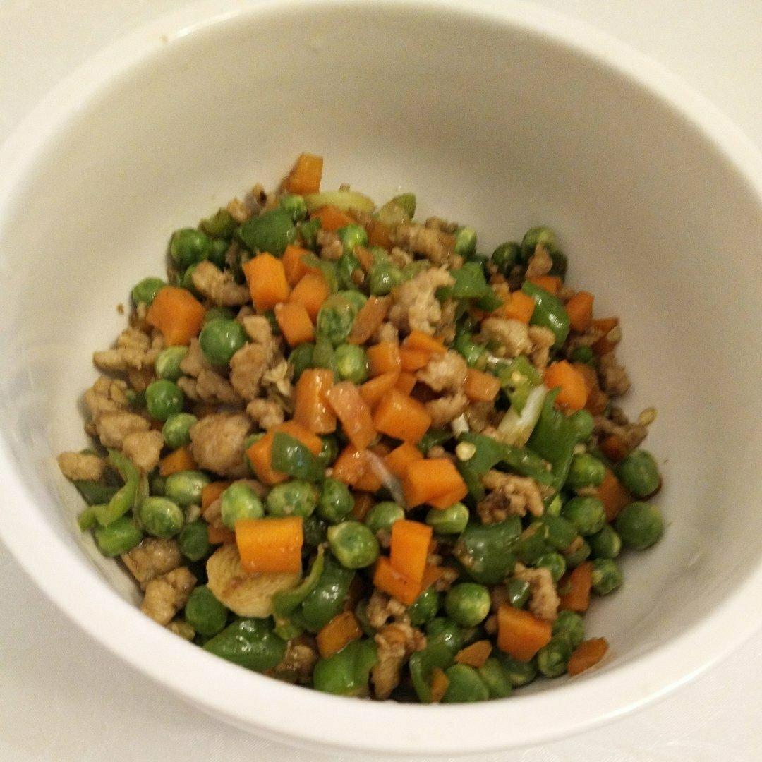豌豆炒肉末