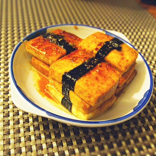 日式照烧海苔豆腐