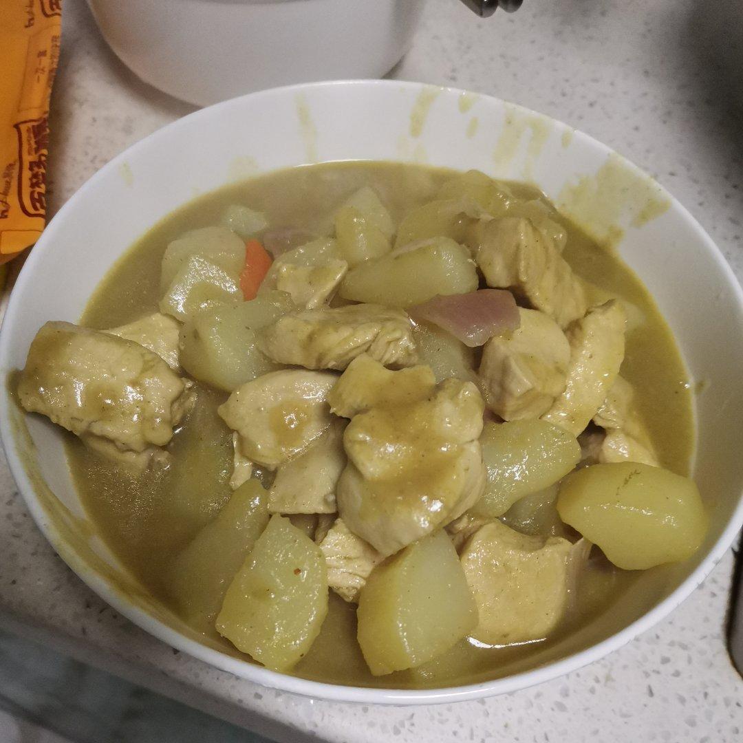 咖喱鸡肉（超详细）