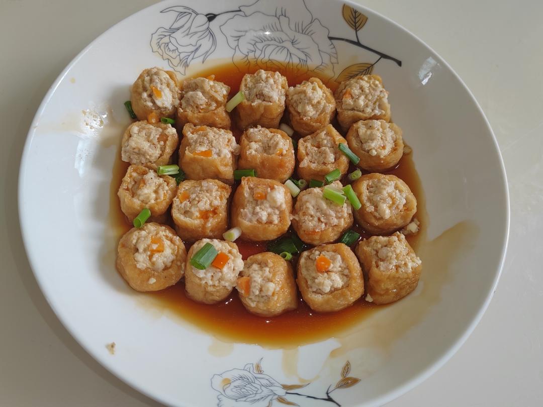 油豆泡塞肉