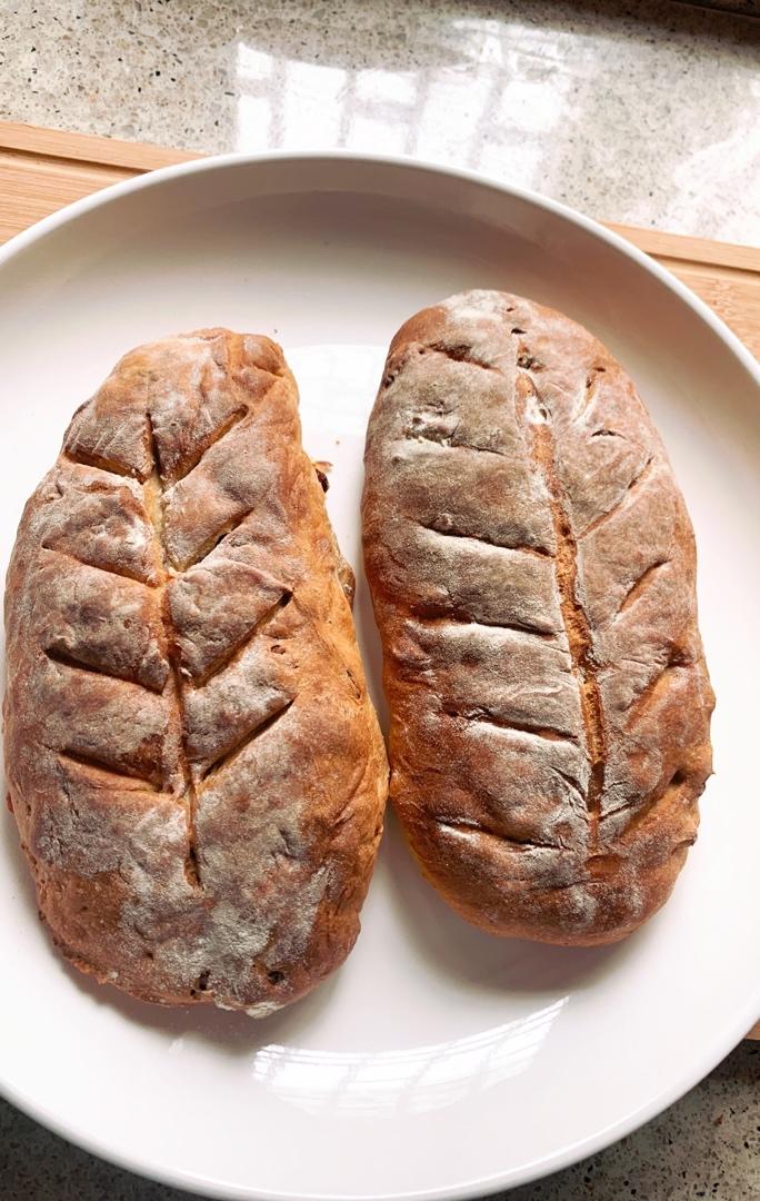 全麦核桃包～软欧包