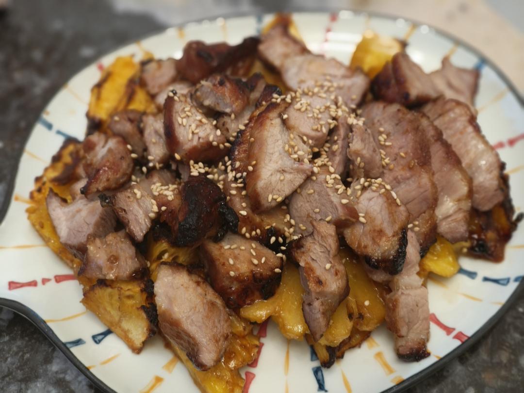菠萝叉烧简易版（附菠萝酱做法）