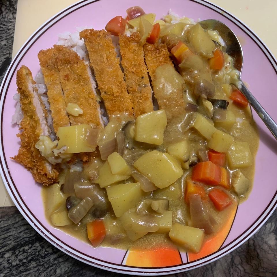 炸猪排咖喱饭